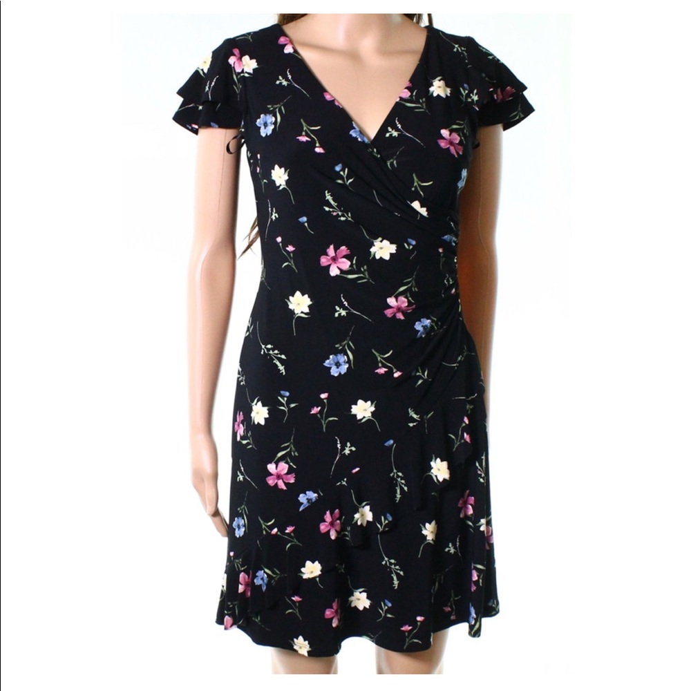 Pretty Ralph Lauren Floral Wrap Dress